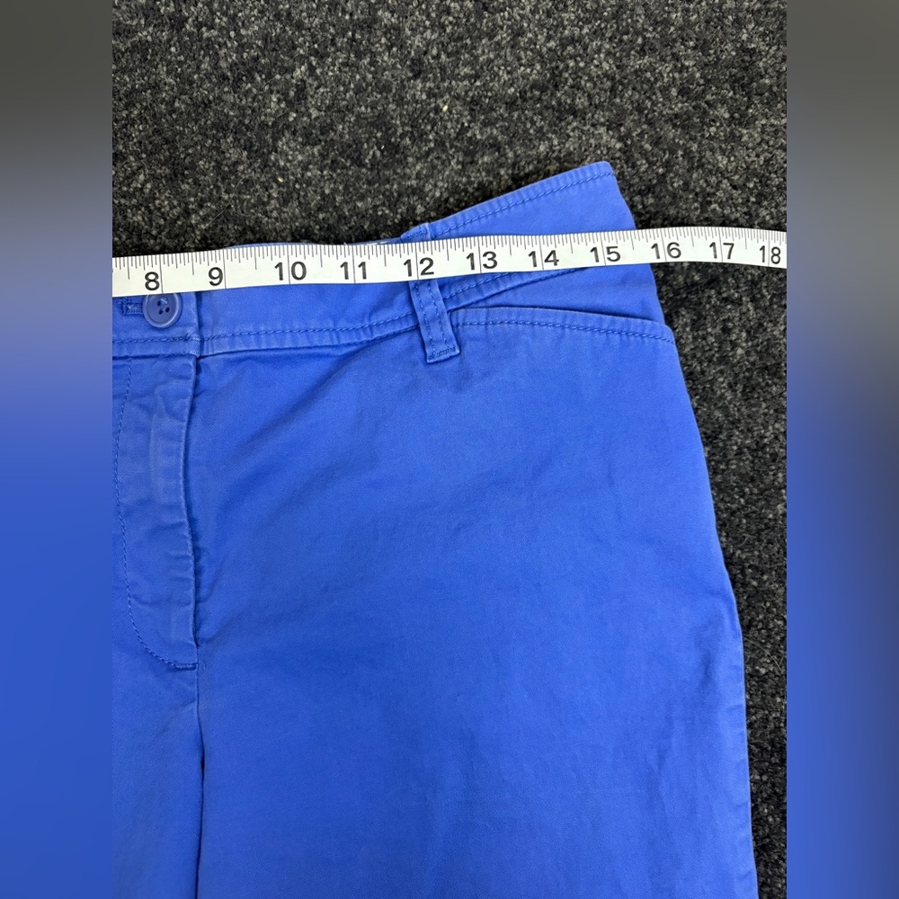 Talbots The Perfect Crop pant size 6 in periwinkle - Picture 4 of 9